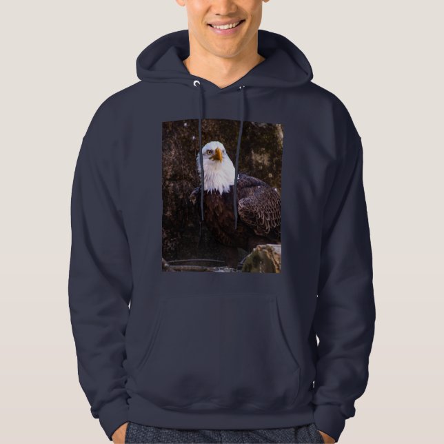 Bald Eagle Hoodie (Front)