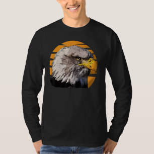 Bald Eagle Imprint North American Patriotic Bird R T-Shirt