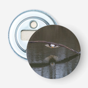Bald Eagle in Flight Bottle Opener