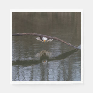 Bald Eagle in Flight Napkin