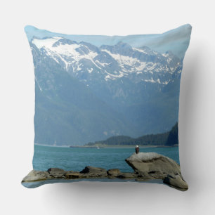 Bald Eagle in Skagway Alaska Cushion