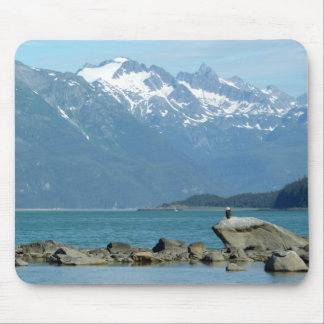 Bald Eagle in Skagway Alaska Mouse Pad