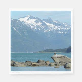 Bald Eagle in Skagway Alaska Napkin