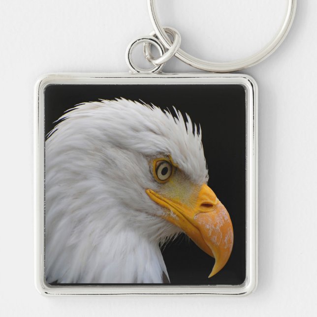 Bald Eagle Key Ring (Front)