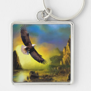 Bald Eagle Key Ring