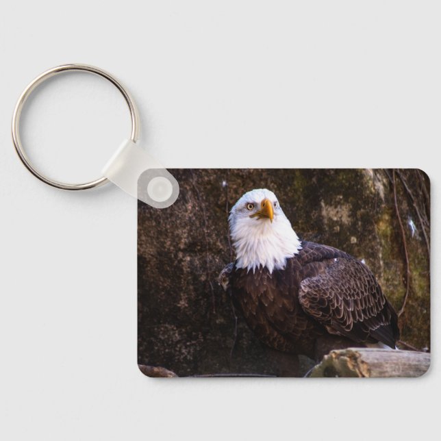 Bald Eagle Key Ring (Back)