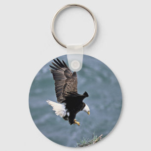Bald Eagle Key Ring