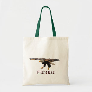 BALD EAGLE Landing Flight Tote Bag