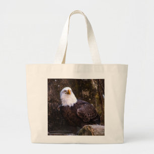 Bald Eagle Large Tote Bag