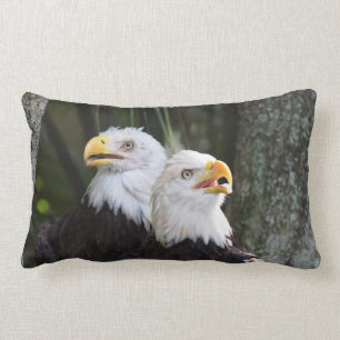 Bald Eagle Lumbar Pillow
