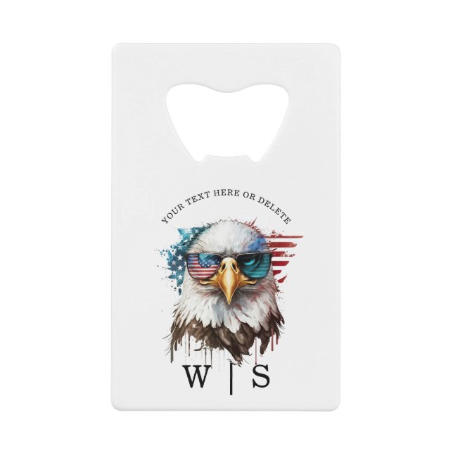 Bald Eagle modern & unique USA national symbol (Front)