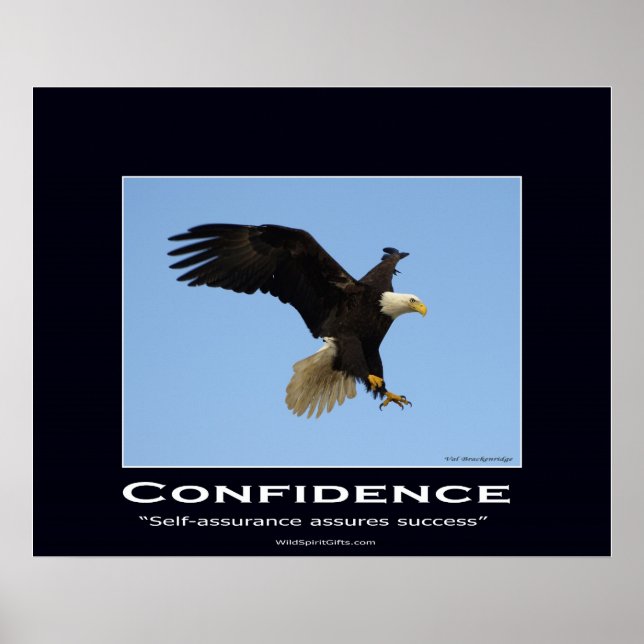 Bald Eagle Motivational Poster (Front)