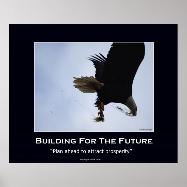 Bald Eagle Motivational Poster (Front)