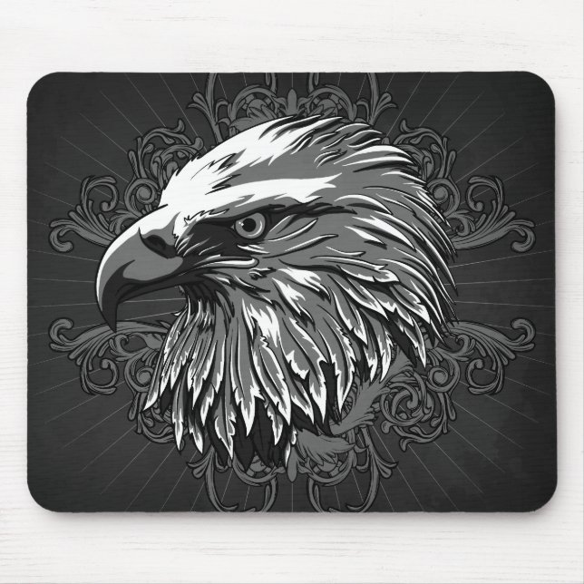 Bald Eagle Mousepad (Front)