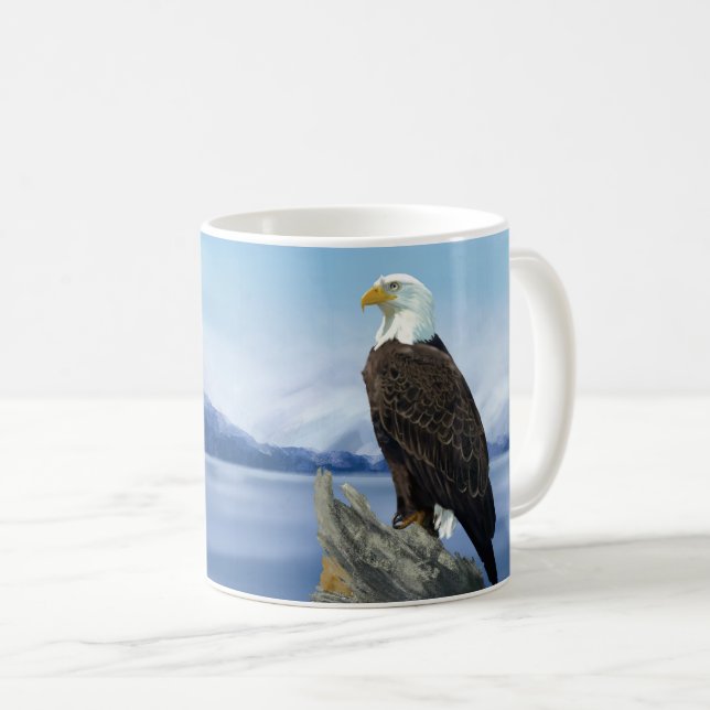 Bald Eagle Mug (Front Right)