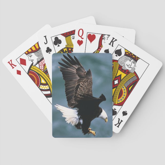 Bald Eagle - National Bird Of The United States Playing Cards (Back)