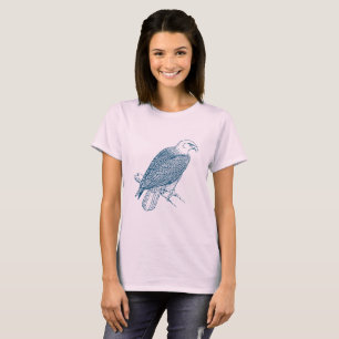 Bald Eagle - Ocean Blue T-Shirt