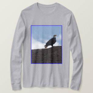 Bald Eagle on High Ground Long-Sleeved T-Shirt