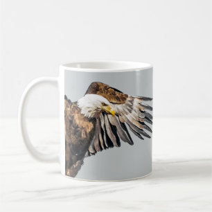 Bald Eagle on the Wing Coffee Mug
