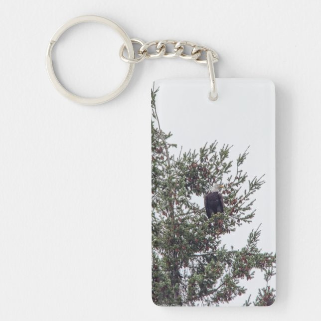 Bald Eagle P2825 Key Ring (Front)