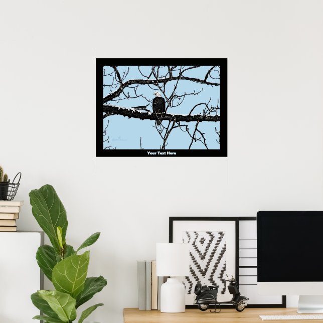 Bald Eagle Poster (Home Office)