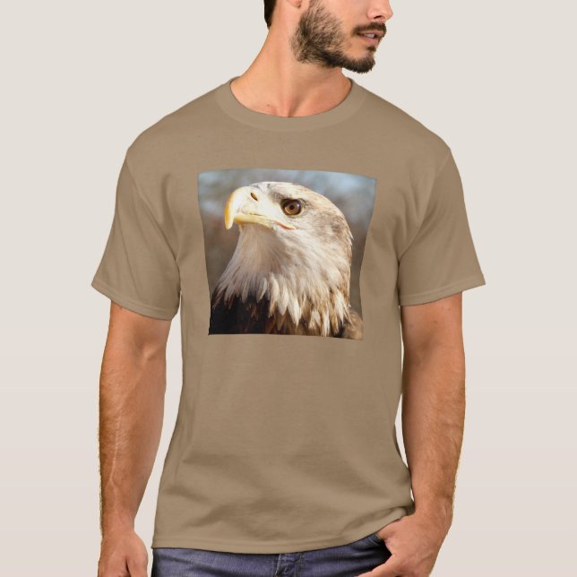 Bald Eagle Profile Proud T-Shirt (Front)