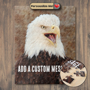 Bald Eagle Screech Jigsaw Puzzle