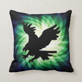 Bald Eagle Silhouette; Cool Cushion