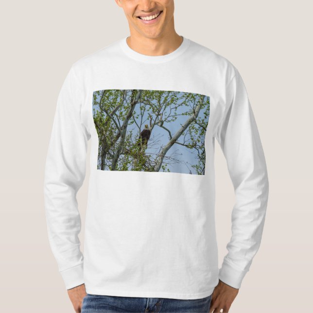 Bald Eagle Smile T-Shirt (Front)