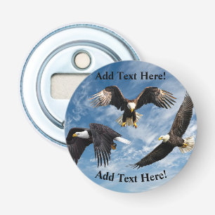 Bald Eagle Soaring Bottle Opener