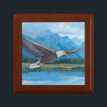 Bald Eagle Soaring Gift Box<br><div class="desc">Bald Eagle Soaring Artist: Tim OToole</div>