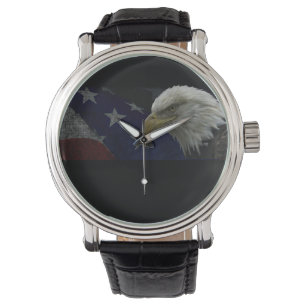Bald Eagle Stars & Stripes Patriotic Watch