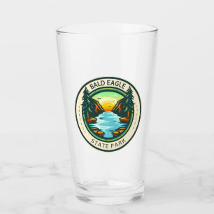 Bald Eagle State Park Pennsylvania Badge Glass