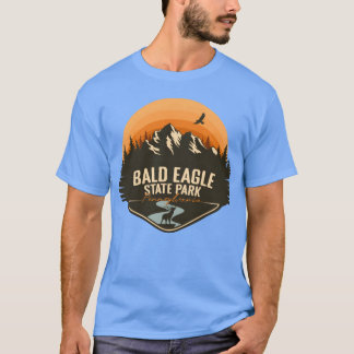 Bald Eagle State Park Pennsylvania PA Camping retr T-Shirt