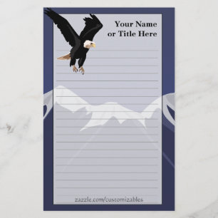Bald Eagle Stationary Stationery