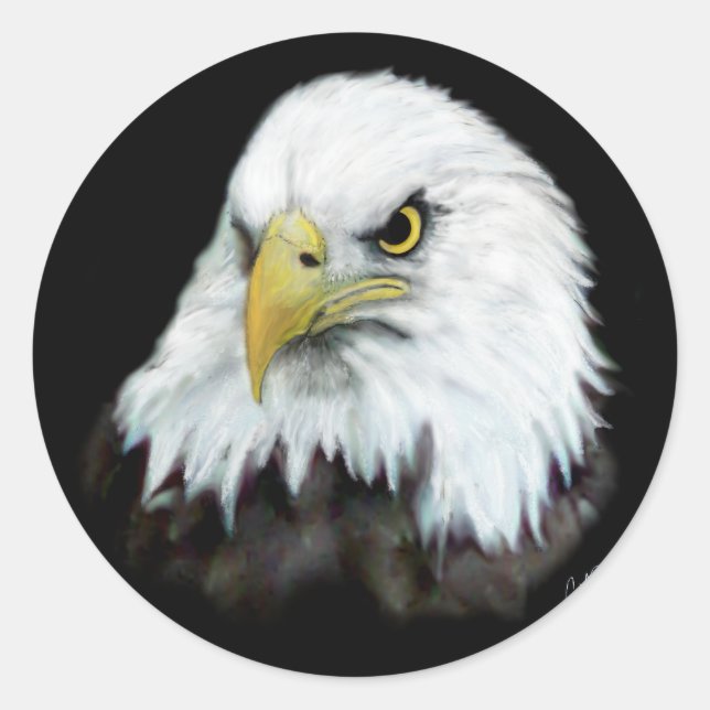 Bald Eagle Sticker 2 (Front)