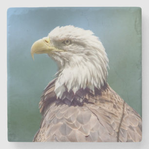 Bald Eagle Stone Coaster