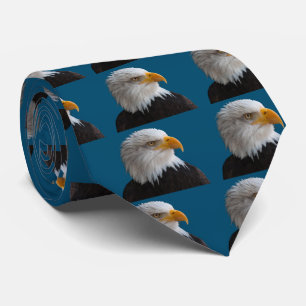 Bald eagle tie