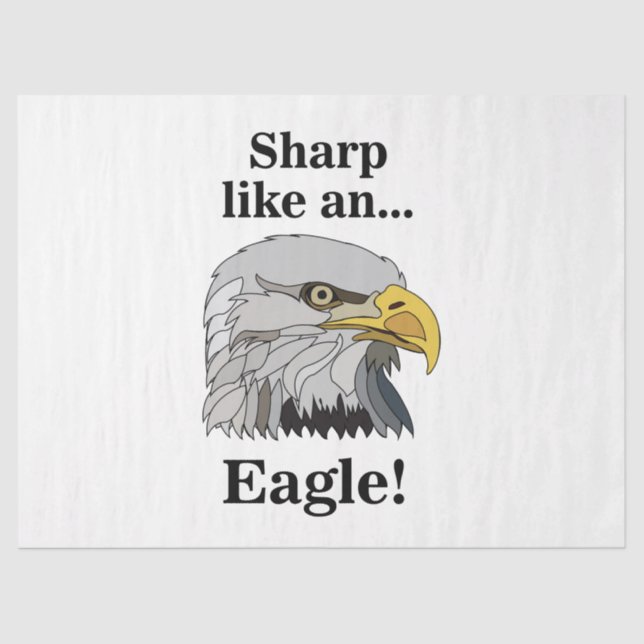 Bald Eagle Tissue Paper (Front)