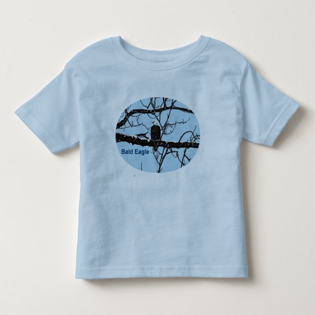 Bald Eagle Toddler T-Shirt (Front)