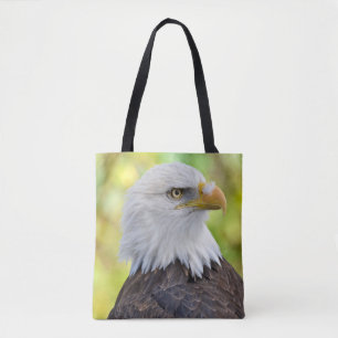 Bald eagle tote bag