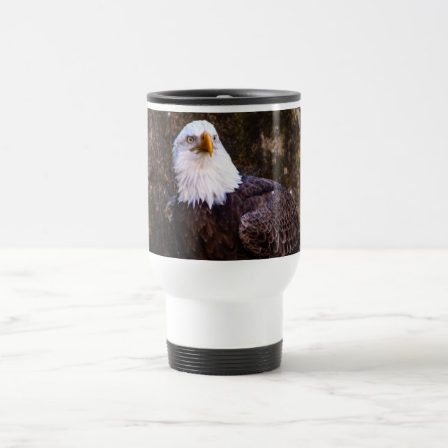Bald Eagle Travel Mug (Center)