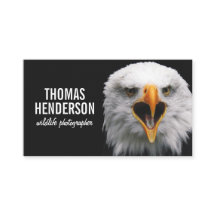 Bald Eagle Wildlife Photographer Business Card