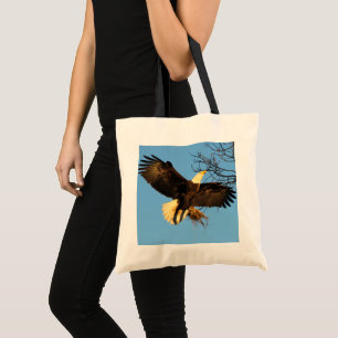 Bald Eagle Wings Tote Bag
