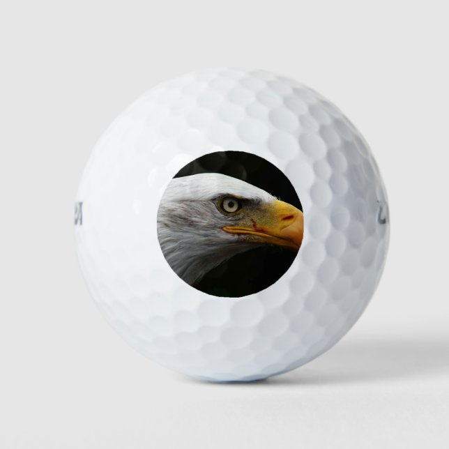 Bald Eagle wu gbcna Golf Balls (Front)