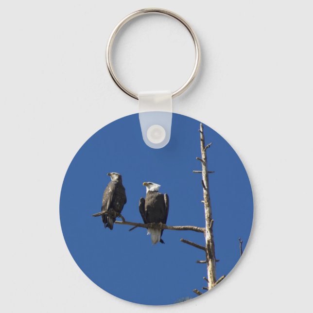 Bald Eagles Key Ring (Front)