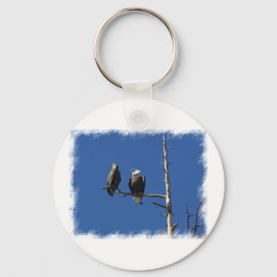 Bald Eagles Key Ring