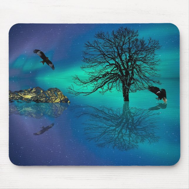 Bald Eagles Mouse Pad (Front)