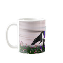 Bald Face Paint Horse and Rider