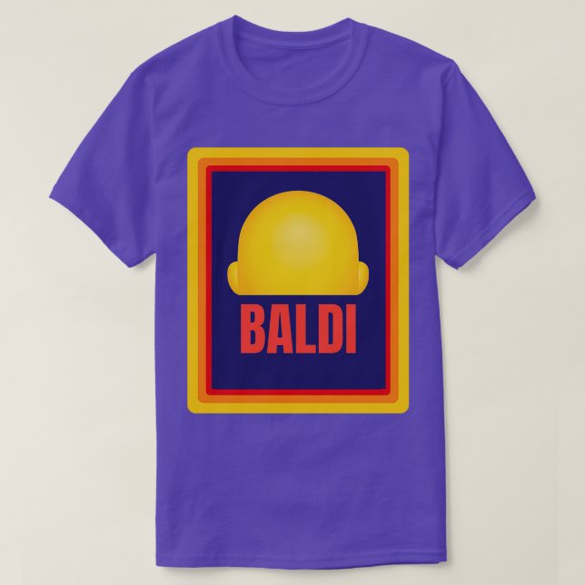 Bald Guy Birthday Sarcastic Family humor Aldi Supe T-Shirt (Design Front)